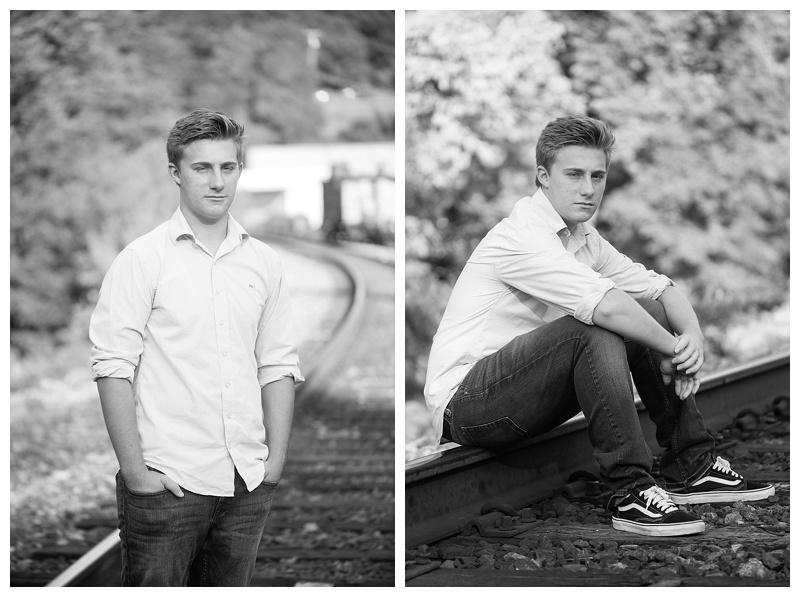 David | Downtown Sykesville Senior Session