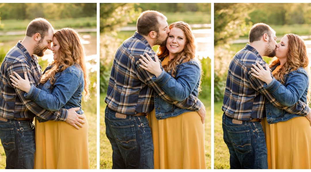 Brittany & George | Lake Engagement Session