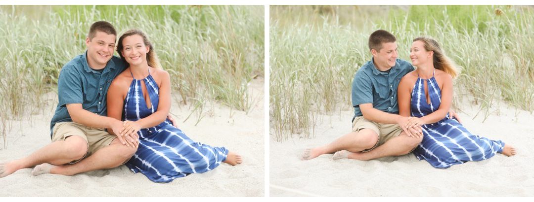 Jill & George | Holden Beach Engagement Session
