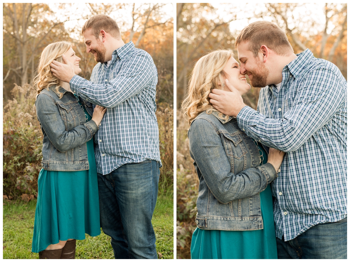 Fall Lake Hashawa engagement session.