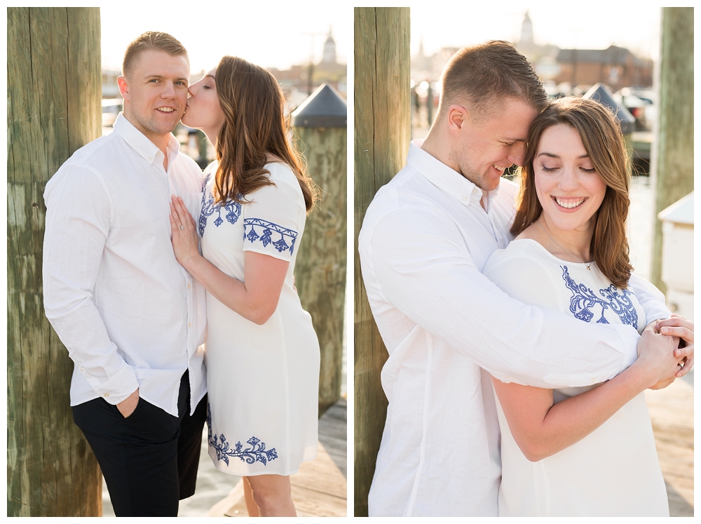 Downtown Annapolis Maryland, Annapolis City Dock, Engagement Session