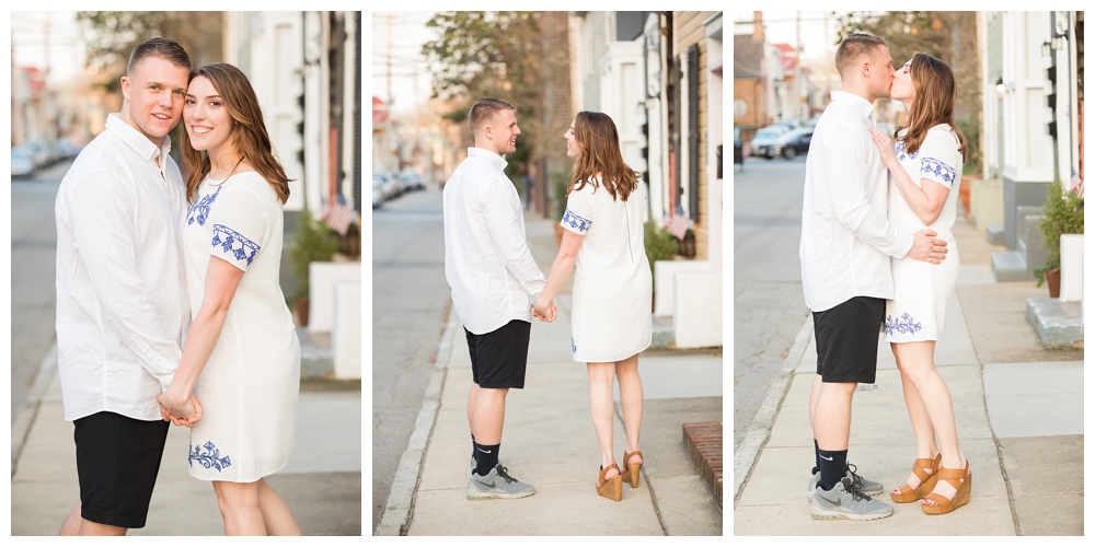 Downtown Annapolis Maryland, Annapolis City Dock, Engagement Session