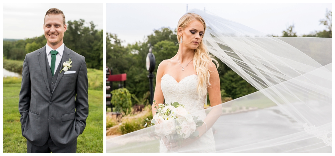 Towson Maryland Catholic Church Ceremony. Joppa Maryland Mountain Branch Golf Club Wedding. The Belvedere bridal wedding preparation. Bridal portrait. Groom portrait.