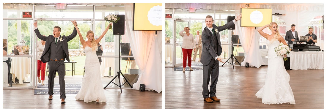 Towson Maryland Catholic Church Ceremony. Joppa Maryland Mountain Branch Golf Club Wedding. The Belvedere bridal wedding preparation.  Bride and Groom dance into reception. Announced into reception