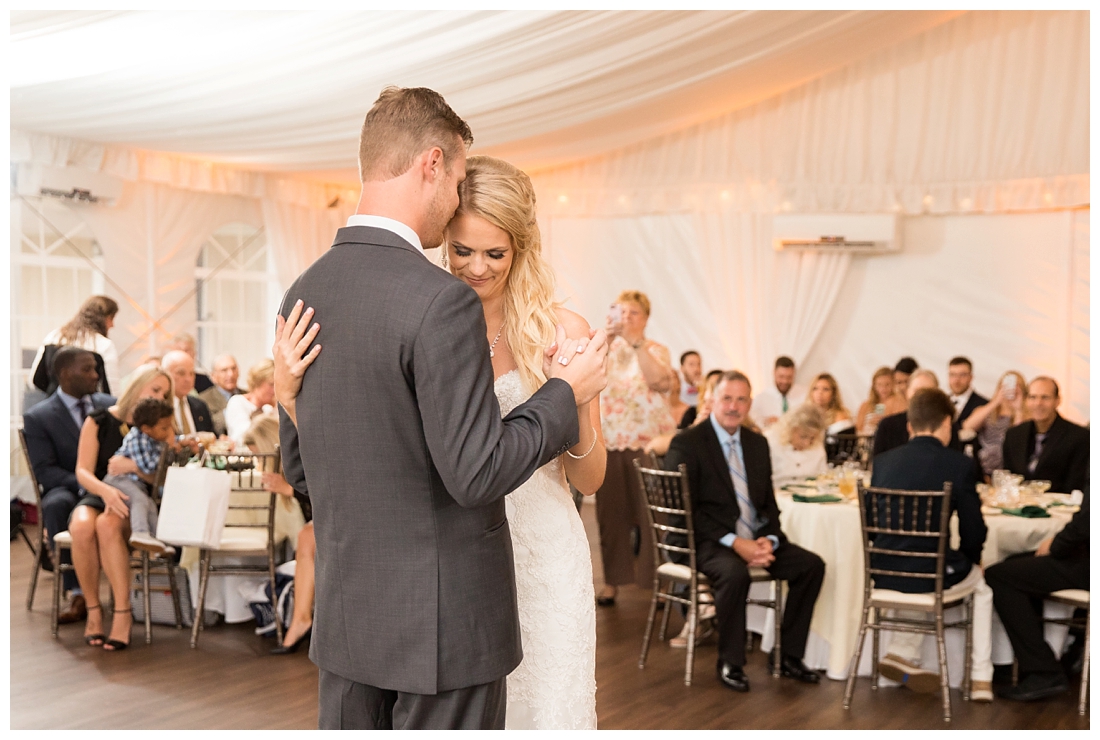 Towson Maryland Catholic Church Ceremony. Joppa Maryland Mountain Branch Golf Club Wedding. The Belvedere bridal wedding preparation.  Bride and Groom first dance to thinking out loud