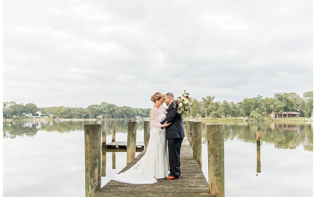 Eastern Shore Waterfront Wedding | Stephanie & Mike | Private Residence Wedding