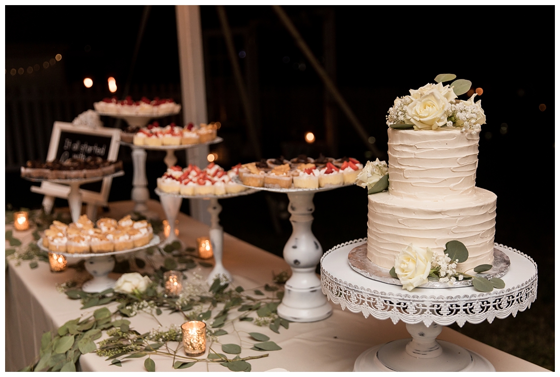 Eastern Shore Wedding. Water Front Wedding. Maryland Wedding. Queenstown Maryland. Fall October Wedding. Burgundy and Navy wedding colors. Maryland Wedding Photographer, Annapolis Wedding Photographer. Wedding at private residence, wedding at our home, tent wedding. wedding dessert table, white wedding cake, mini cheesecakes, it all started with a cheesecake.