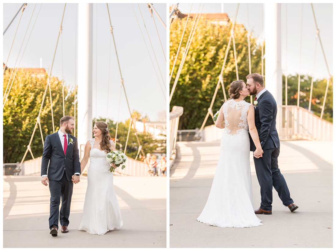 Frederick Maryland McClintlock Distillery Wedding. Frederick Wedding. Distillery Wedding. Cottage getting ready. Air bnb wedding day. Burgundy and Navy wedding color scheme. bride and groom portraits