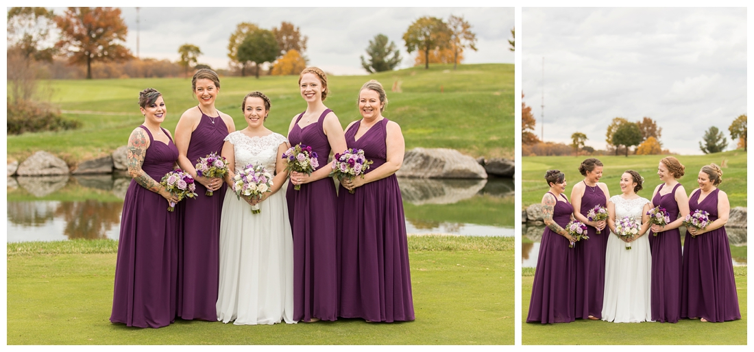 Fall wedding frederick maryland. PB dye golf club wedding. purple and navy wedding. disney themed wedding. rainy wedding day. rainy outdoor ceremony. Rain during the ceremony. Corgi cake topper.