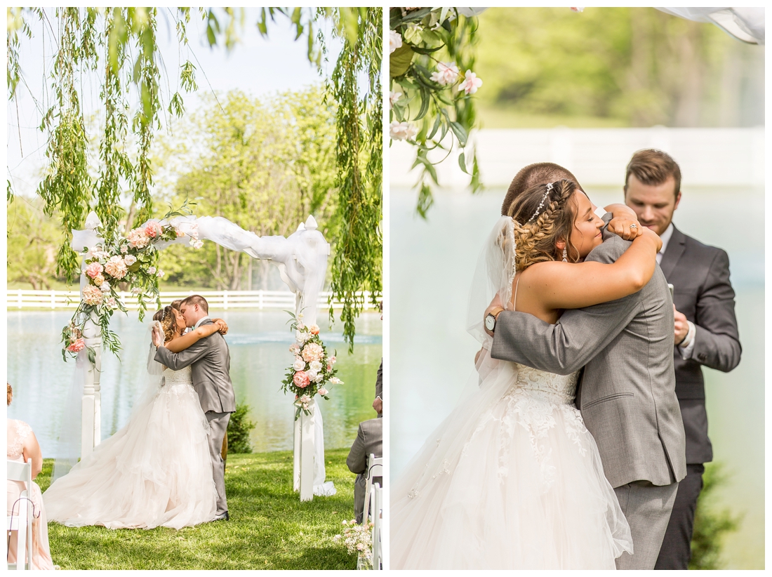 Pond View Farm Wedding White Hall Maryland Wedding Spring Wedding May Wedding Maryland Barn Wedding Blush Wedding Pond Waterfront Farm 2019 wedding