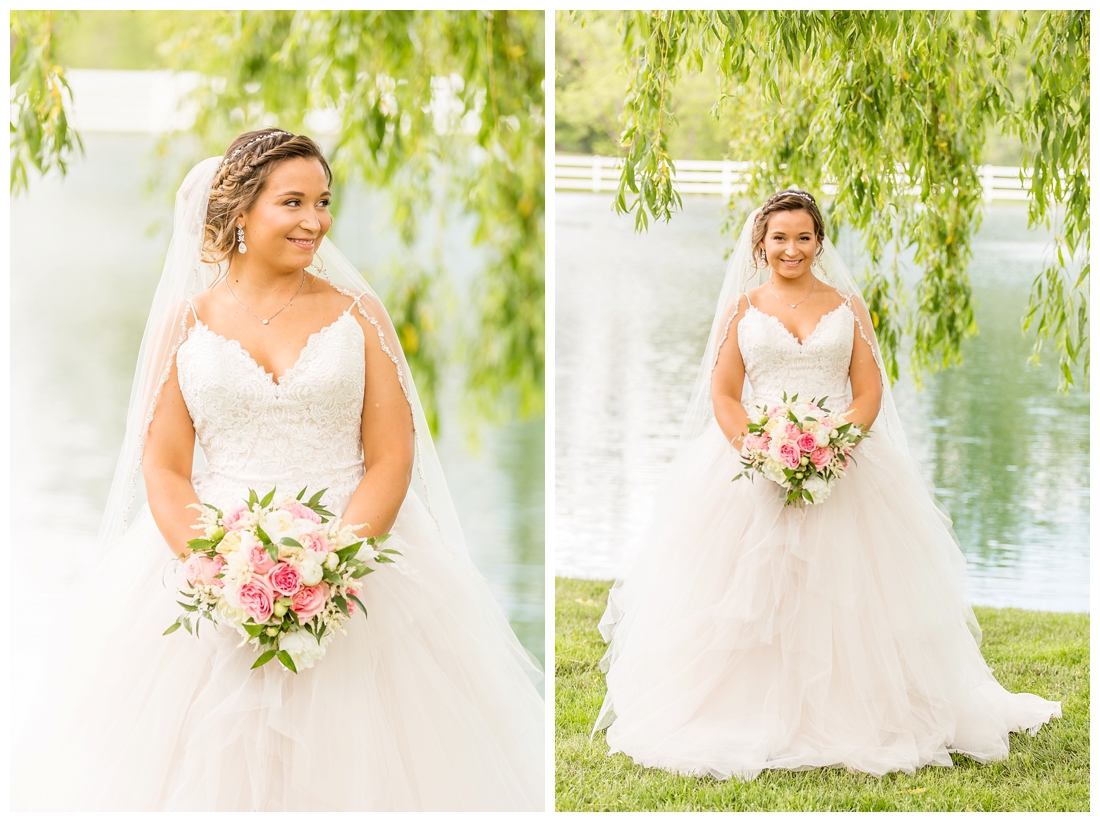 Pond View Farm Wedding White Hall Maryland Wedding Spring Wedding May Wedding Maryland Barn Wedding Blush Wedding Pond Waterfront Farm 2019 wedding Blush Wedding Gown