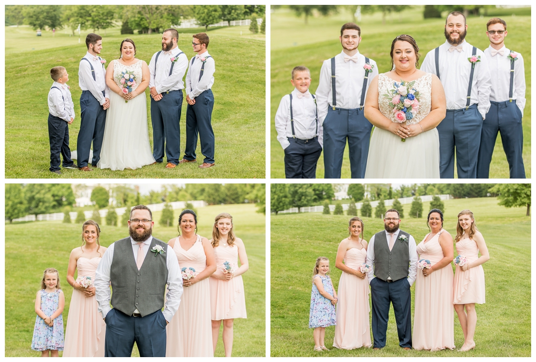 Links at Challedon Golf Course Wedding. Maryland Wedding Photographer. Frederick Wedding. Carroll County Wedding. Love it at Stellas. Indoor Ceremony. Little best man.