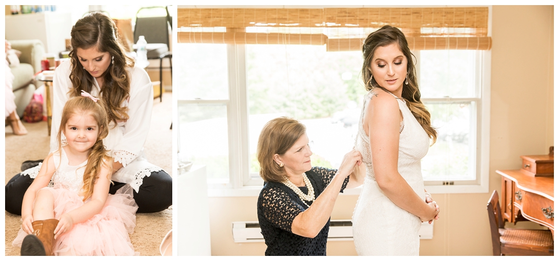 The Inn at Roops Mill Wedding. Westminster Wedding. Maryland Wedding. Lace wedding drerss. blush wedding. horseshoes. shotgun. Crying groom. Carroll county wedding photographer.