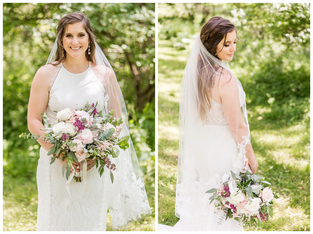 The Inn at Roops Mill Wedding. Westminster Wedding. Maryland Wedding. Lace wedding drerss. blush wedding. horseshoes. shotgun. Crying groom. Carroll county wedding photographer.