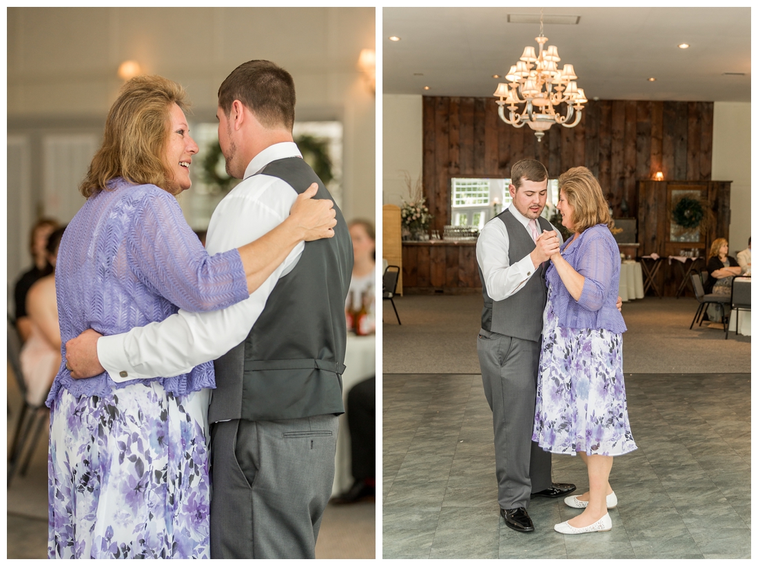 The Inn at Roops Mill Wedding. Westminster Wedding. Maryland Wedding. Lace wedding drerss. blush wedding. horseshoes. shotgun. Crying groom. Carroll county wedding photographer.