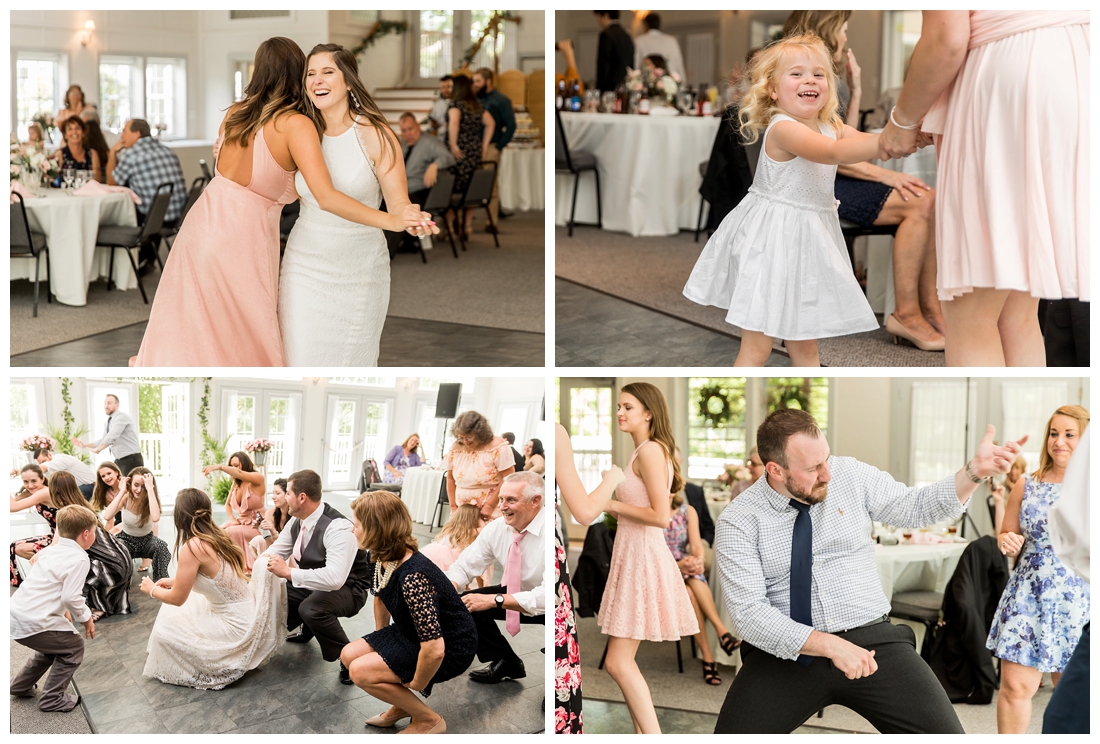 The Inn at Roops Mill Wedding. Westminster Wedding. Maryland Wedding. Lace wedding drerss. blush wedding. horseshoes. shotgun. Crying groom. Carroll county wedding photographer.