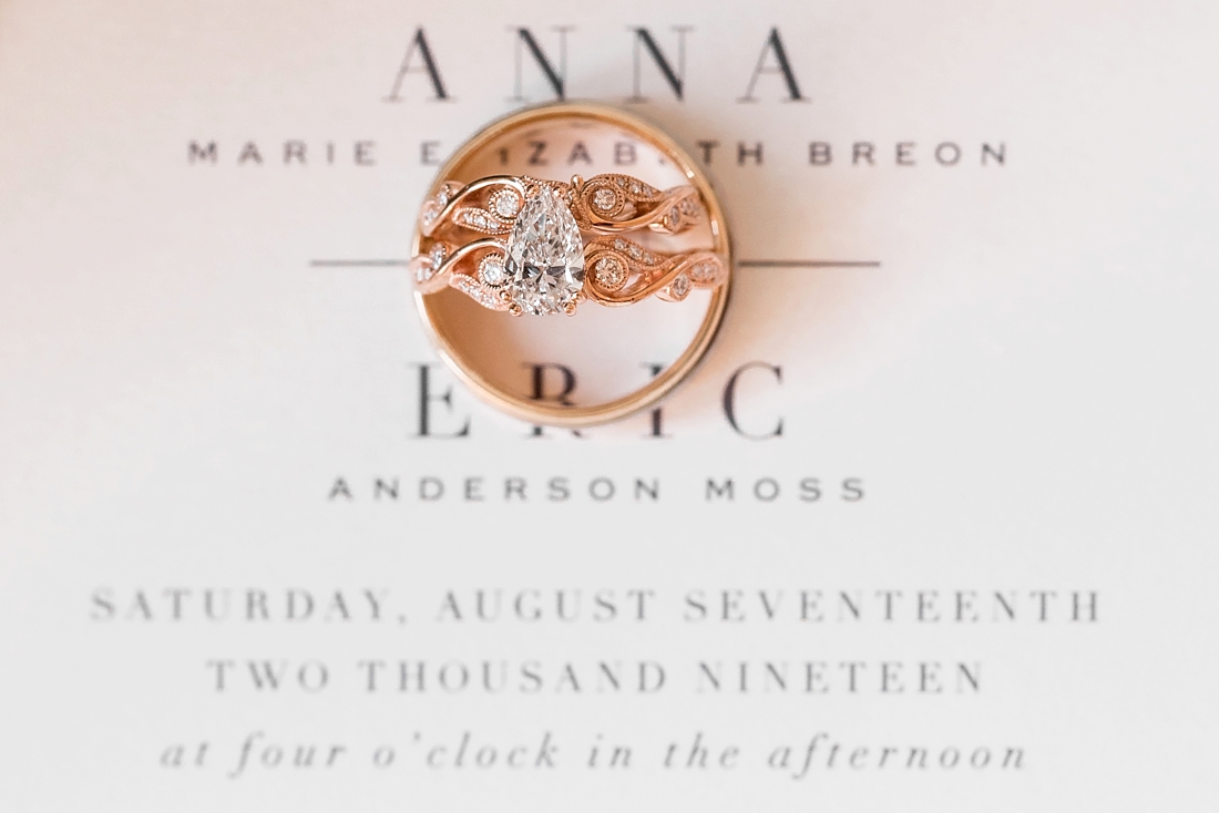 Antrim 1844 wedding. Summer wedding. 2019 couple. 2019 bride. Wedding Rings