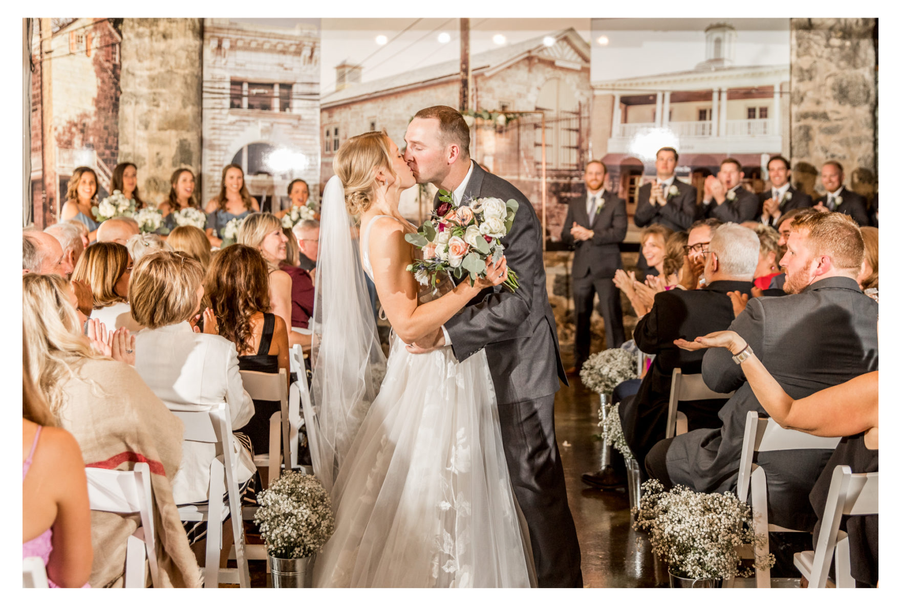 Old Ellicott City Wedding. Main Street Ellicott City Wedding. Ellicott City Strong. Main Street Ballroom. Ballroom Wedding. Rustic Ballroom. Fall Wedding. Warm Fall Wedding. Dusty Blue Wedding. Howard County Wedding. Howard County Photographer. Ellicott City Photographer. 