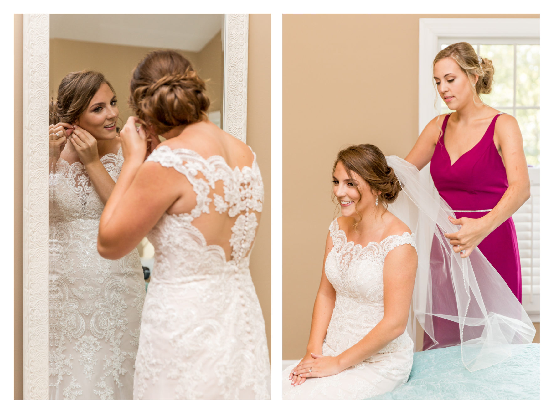 Fall Wedding. Catholic Wedding Ceremony. Westminster Maryland Wedding. Frederick Wedding Photographer. 