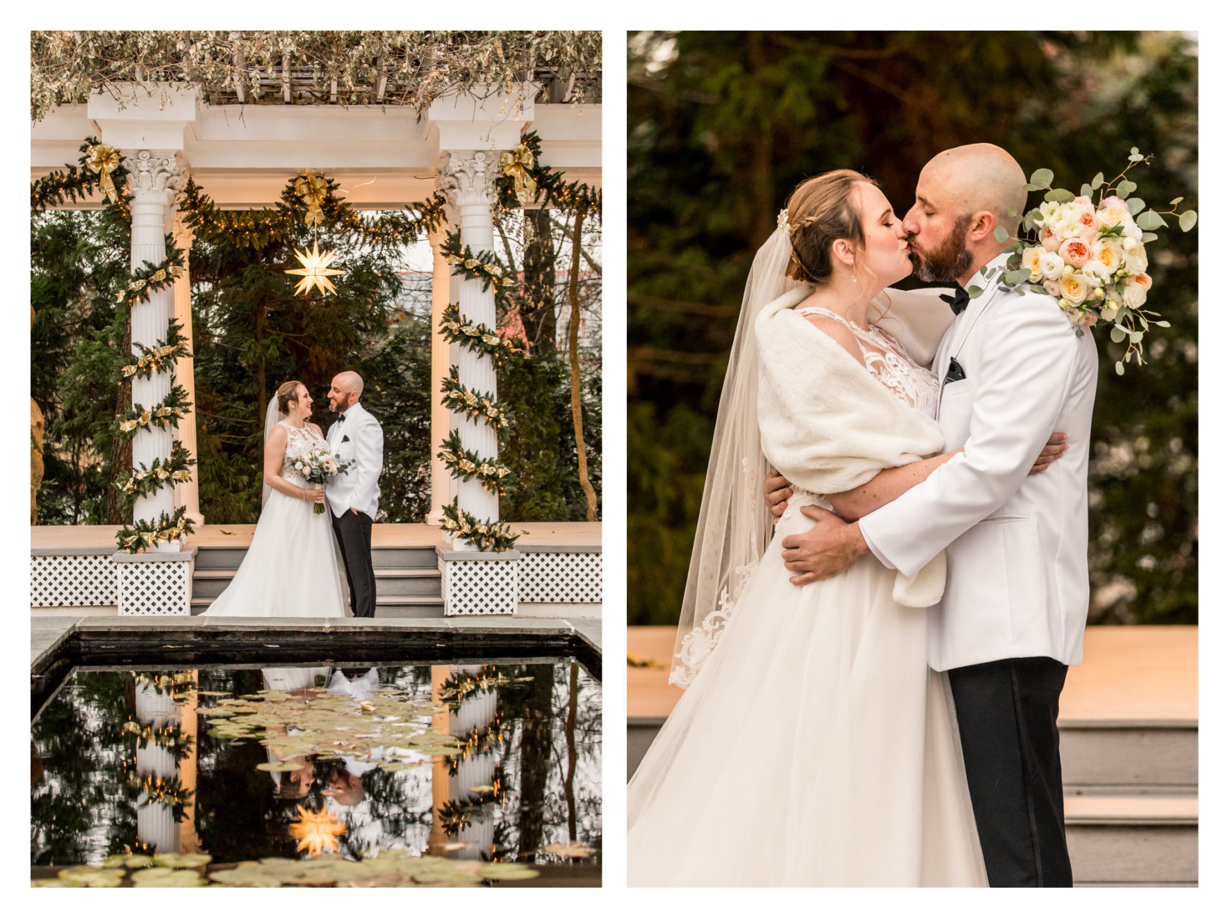 Cold Rainy Fall Wedding Day. Frederick Maryland Wedding Photographer. Frederick Weddings. Ceresville Mansion. Dreary Wedding Day