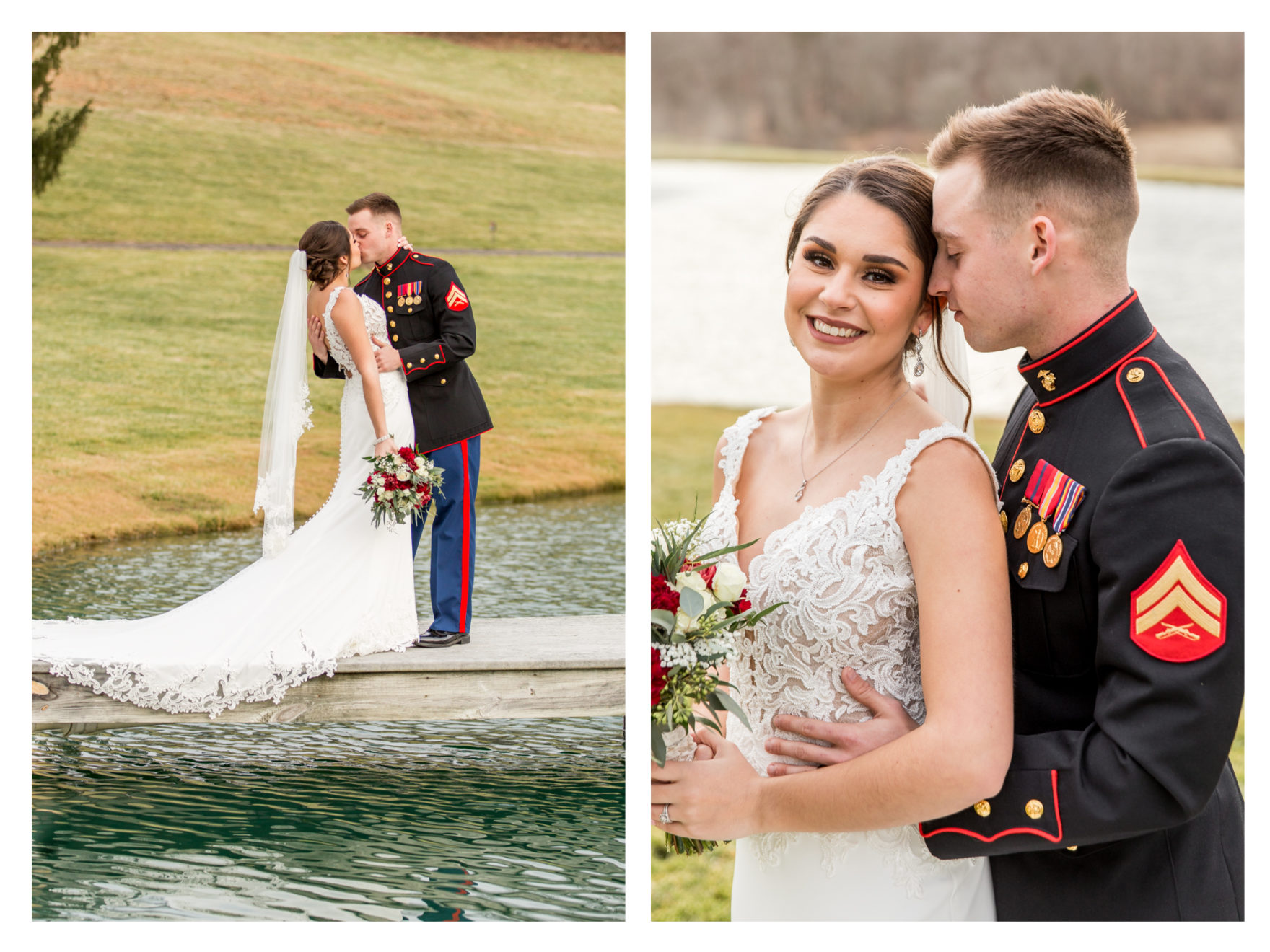 Winter Wedding. Warm winter wedding. Forest Hill Maryland. Fallston Maryland. Military Wedding. Marine Wedding. Stone Ridge Hollow. Barn Wedding. Farm Wedding. 