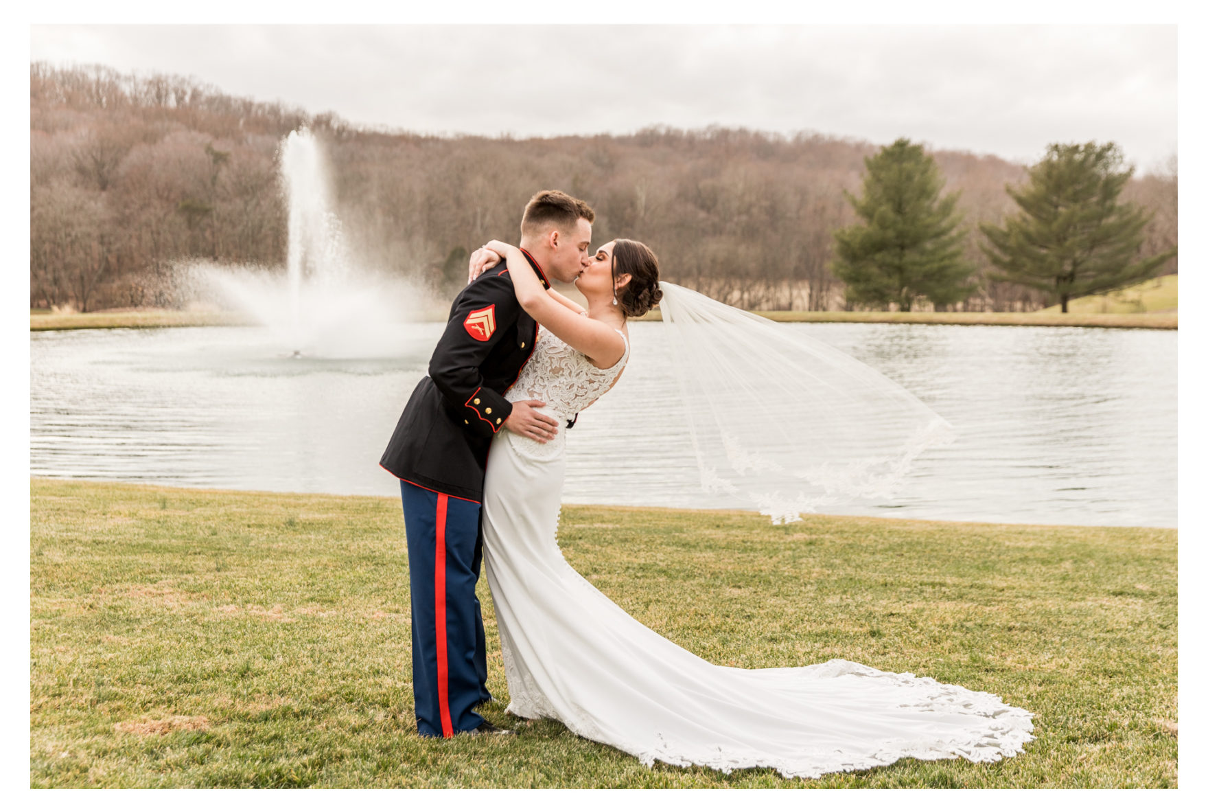 Winter Wedding. Warm winter wedding. Forest Hill Maryland. Fallston Maryland. Military Wedding. Marine Wedding. Stone Ridge Hollow. Barn Wedding. Farm Wedding. 