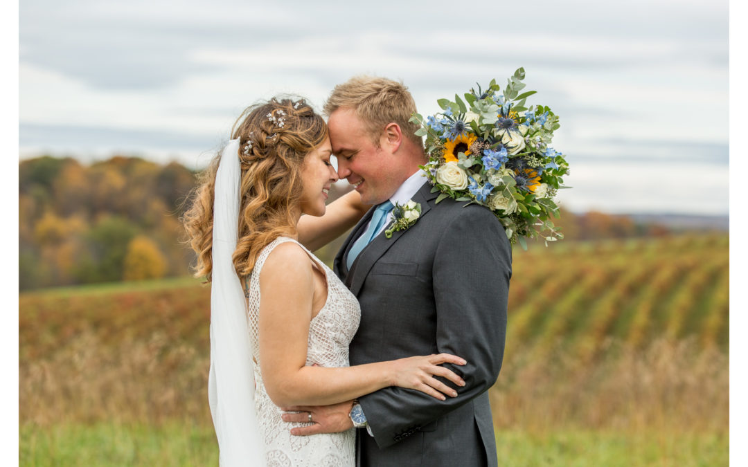 October Farm Wedding | Alexa & Matt