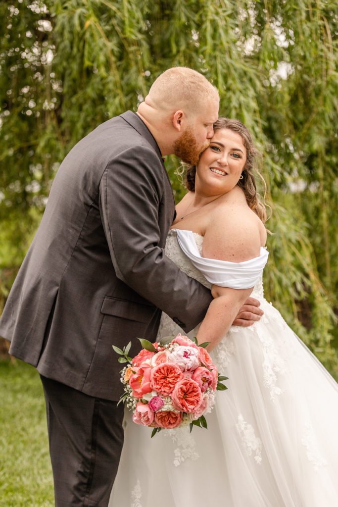 Bluebird manor, Barn Wedding, rainy spring wedding, spring wedding, may wedding, private dance, indoor ceremony, bride and groom, portraits