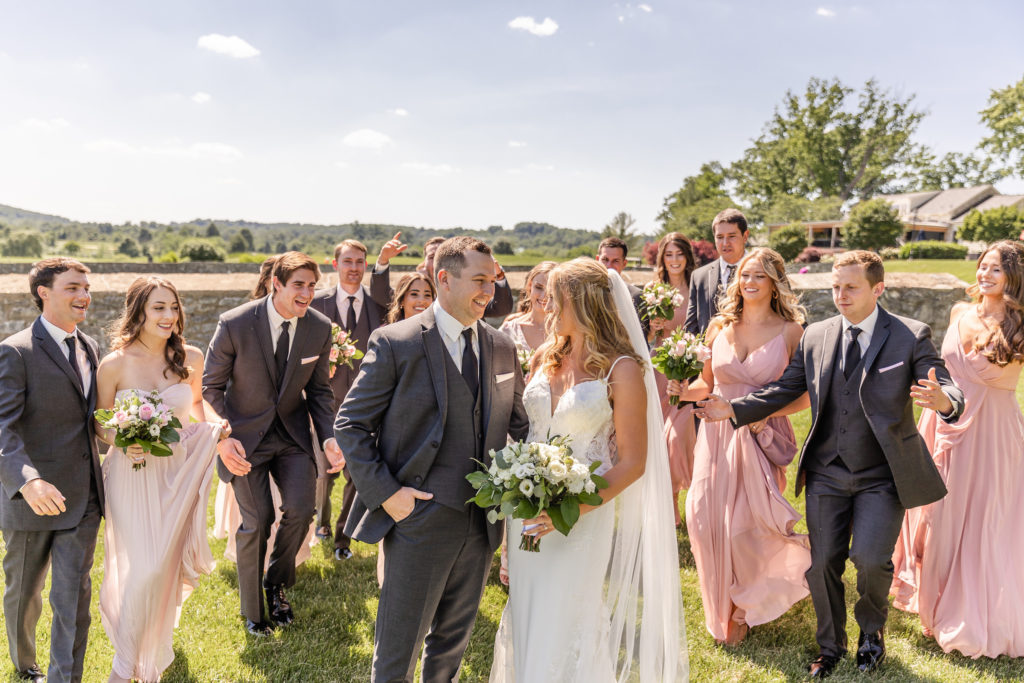 Hayfields Country Club wedding. Hayfields summer wedding. Golf Course wedding. Summer golf course wedding.