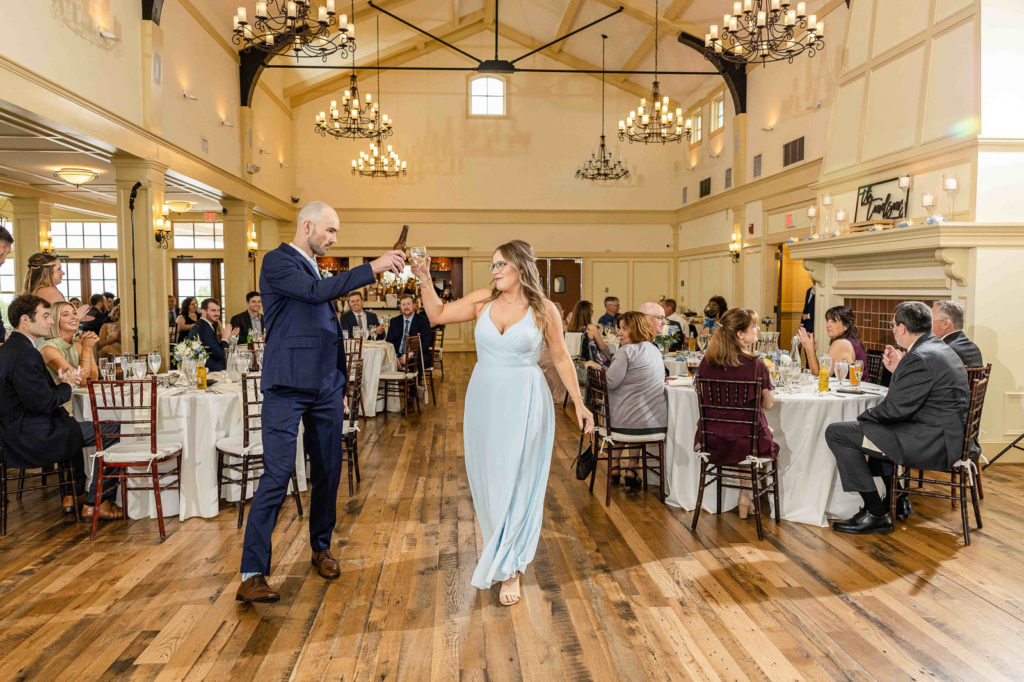 Catoctin Hall Musket Ridge Wedding Photography Spring Summer Dusty Blue Jewish Wedding