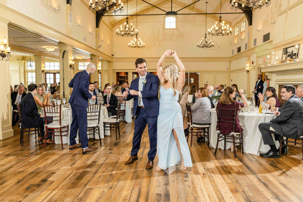 Catoctin Hall Musket Ridge Wedding Photography Spring Summer Dusty Blue Jewish Wedding