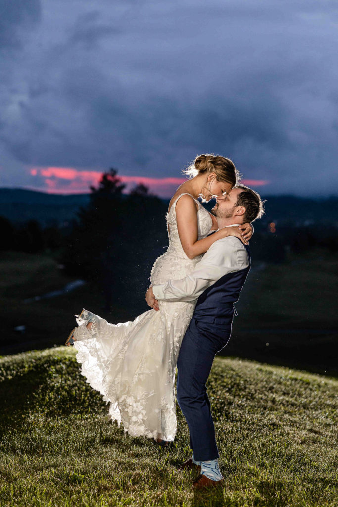 Catoctin Hall Musket Ridge Wedding Photography Spring Summer Dusty Blue Jewish Wedding