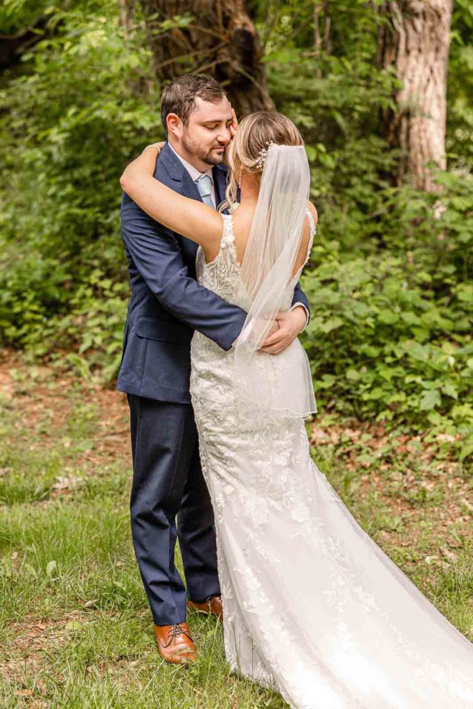 Catoctin Hall Musket Ridge Wedding Photography Spring Summer Dusty Blue Jewish Wedding