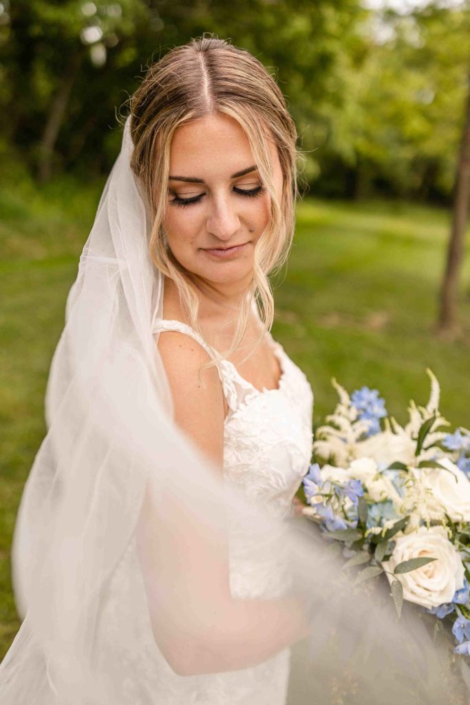 Catoctin Hall Musket Ridge Wedding Photography Spring Summer Dusty Blue Jewish Wedding