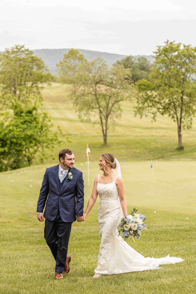 Catoctin Hall Musket Ridge Wedding Photography Spring Summer Dusty Blue Jewish Wedding