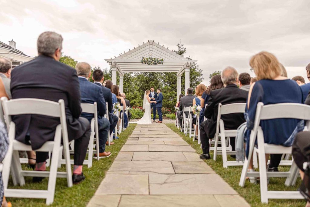 Catoctin Hall Musket Ridge Wedding Photography Spring Summer Dusty Blue Jewish Wedding