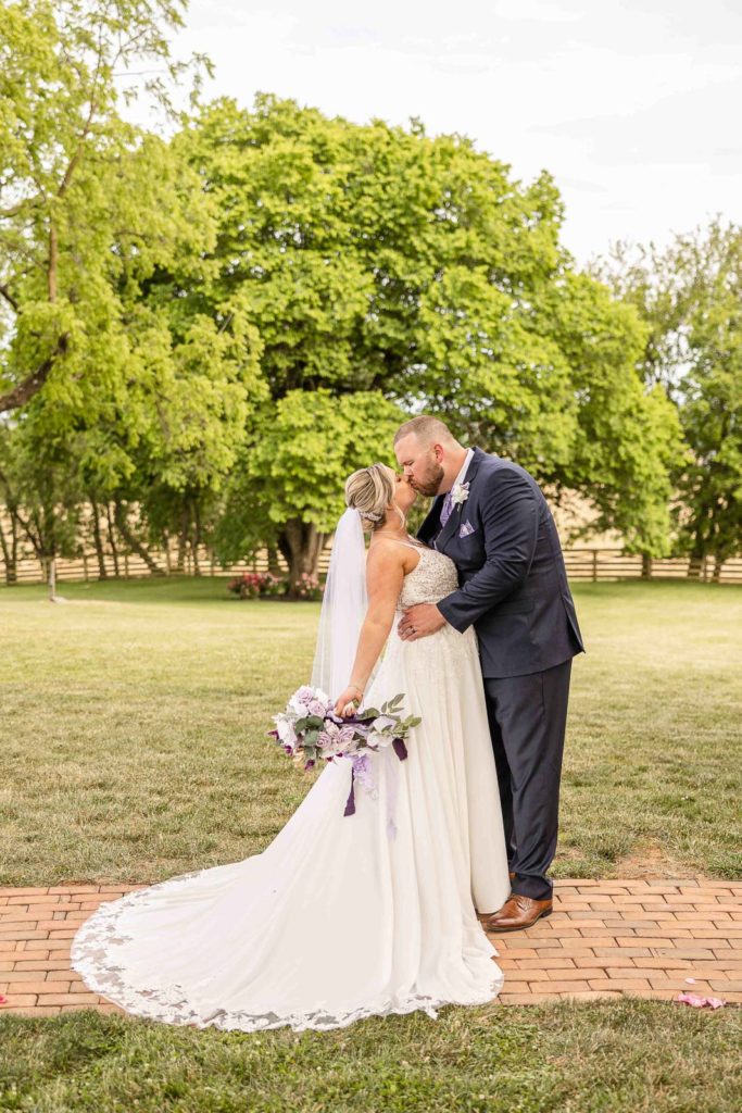 Walkers Overlook Wedding Photography Summer Wedding Vintage Plates Dusty Lavender